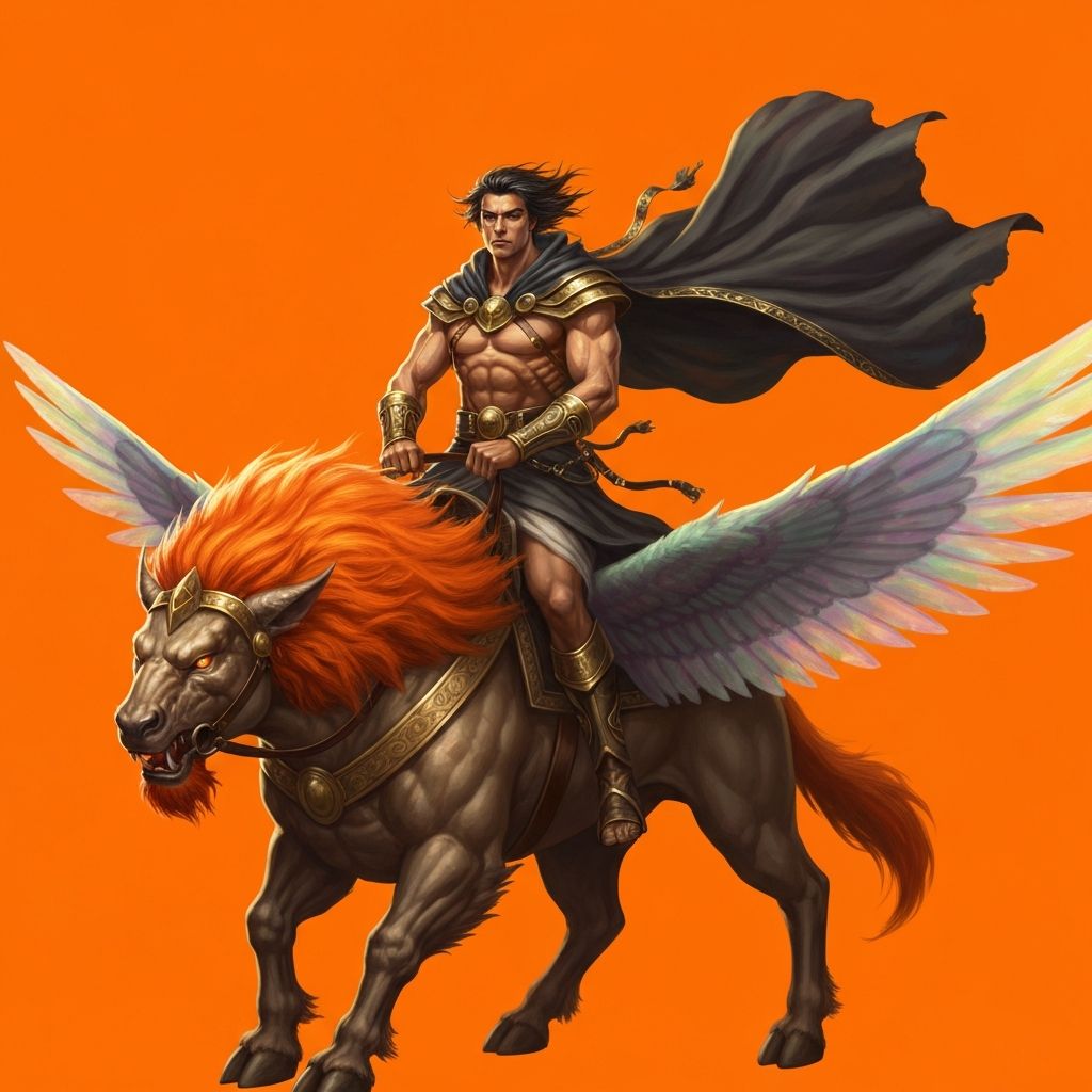 승마그림, 신화 위를 걷는 자 (The One Who Walks on Myth)